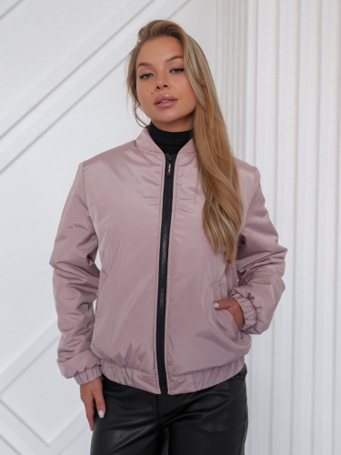 Куртка женская модель 22002 р. 40 бежево-розовый