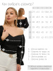 Блузка женская модель 24006 черный