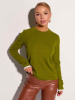 Джемпер женский, светло-оливковый