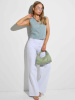 Жилет женский модель 23011 серо-зеленый