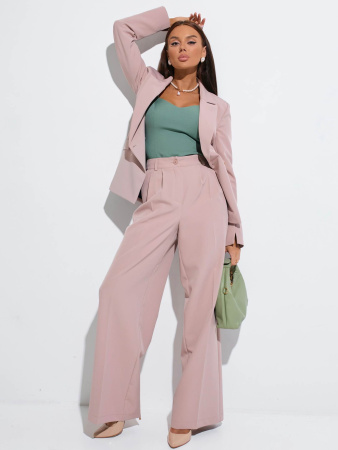 Жакет женский модель 24028 темно-бежевый