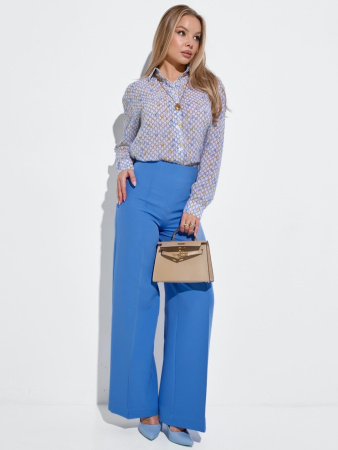 Брюки женские модель 23008 голубой